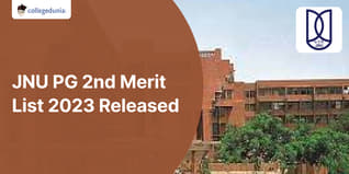JNU PG 2nd Merit List 2023 Released for MA, MSc, MCA Courses on jnuee.jnu.ac.in. Check Details Here